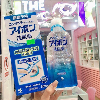 REVIEW NƯỚC RỬA MẮT EYEBON W VITAMIN CHUYÊN DỤNG