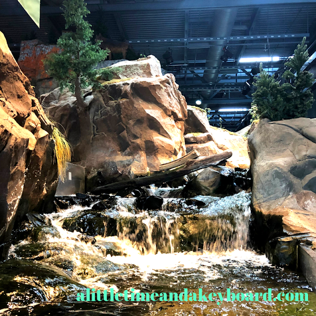 Baptism River is a stunning exhibit and focal point at Great Lakes Aquarium in Duluth, MN