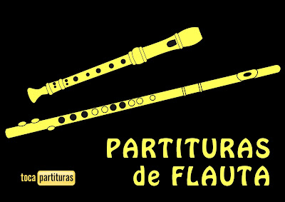 Partituras de Flauta "1000 Partituras Musicales de Flauta para tocar" en Tocapartituras Flautas dulce, de pico y travesera (traversa)