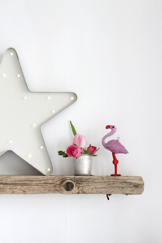 Floating Driftwood Wall Shelf