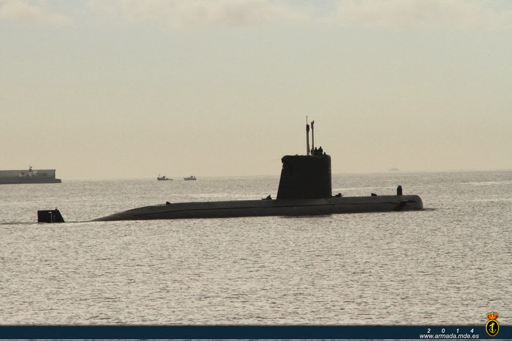 El submarino ‘Mistral’ recupera su operatividad tras la gran carena.