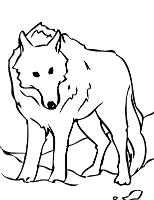 clipart of big bad wolf