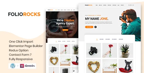 Minimal Portfolio WordPress Theme