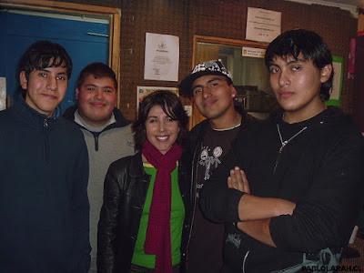 Picture of Soledad Suárez, Yerko Pino Soto,Octavio Sanhueza Calfunanco,Cristofer Oyancan Osses & Ivan Diaz Flores.