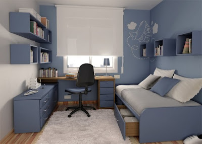 Interior Design Education: Thoughtful Teenage Bedroom I