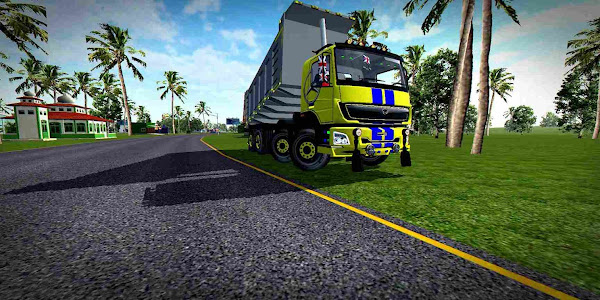 BHARATH BENZ 12 WHEELER For Bus Simulator Indonesia 