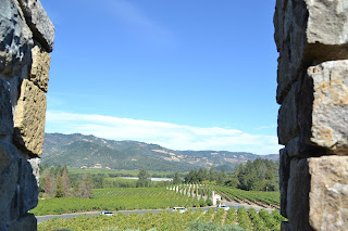 View from the tower - Castello di Amorosa, Calistoga, Napa Valley, CA