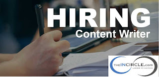hiring Content Writer Theincircle