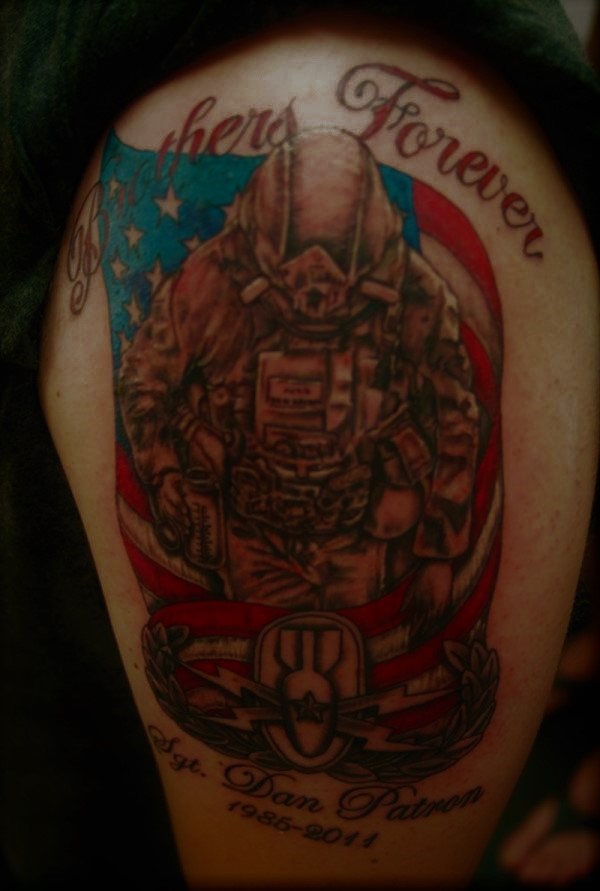 Marine Memorial Tattoo