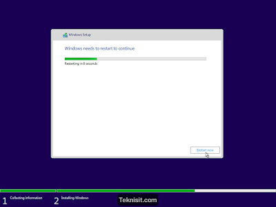 Cara instal Windows 10