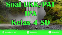 soal pat ipa kelas 4