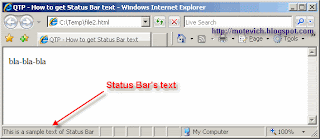 Image result for status bar internet explorer