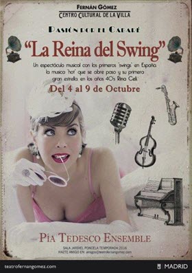 Teatro y música en el Fernán Gómez. Octubre 2016