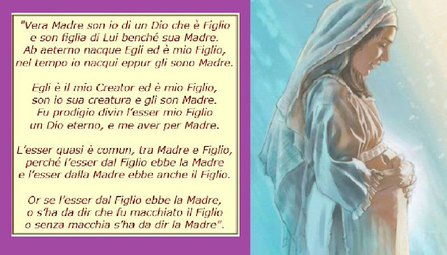 SHARING THE REAL TRUTH DŒMONUM TERROR - The surprising day when the devil himself praised Marys Immaculate Conception - La donna che schiaccia il serpente