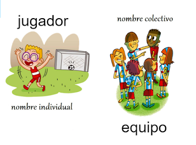 Resultado de imagen de nombres individuales y colectivos 2o primaria