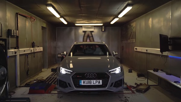 Audi RS4 Dyno