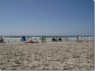 The beach for today with wonderful weather.