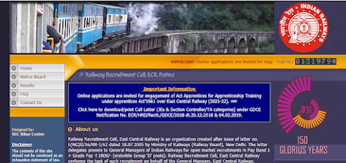 East Central Railway Recruitment 2021