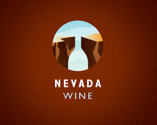 Mẫu thiết kế logo thương hiệu Nevada Wine