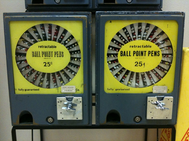 Ballpoint Pen Vending Machine