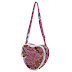 Close-up of Cherry Blossoms Heart Shoulder Bag