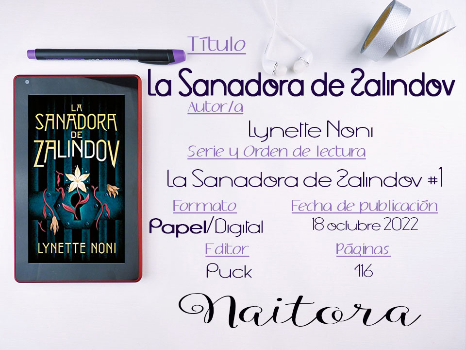 Locas del romance: Reseña/2022-131 La Sanadora de Zalindov (La Sanadora de  Zalindov #1) Lynette Noni