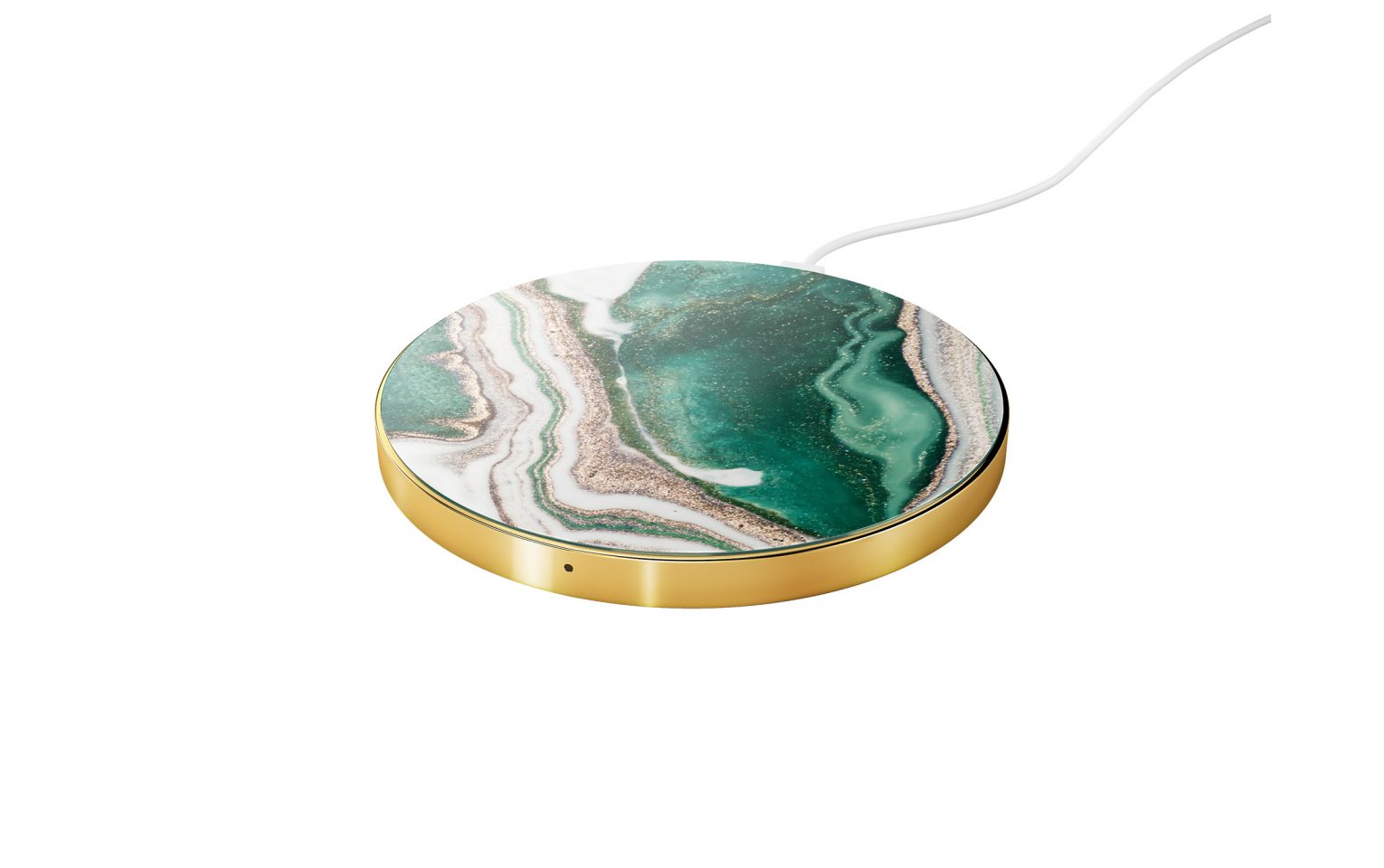 Ideal of Sweden Charger - Golden Jade Marble
