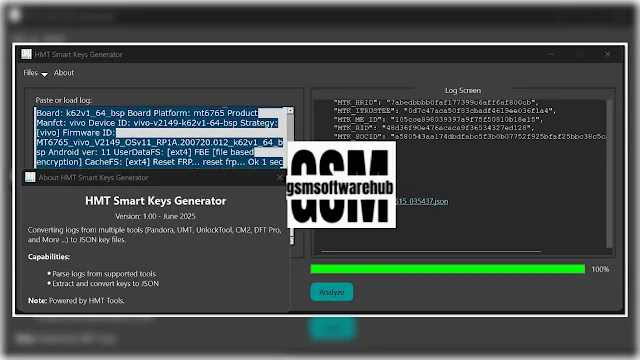 HMT Smart Keys Generator v1.0 HMT Smart Keys Generator v1.0