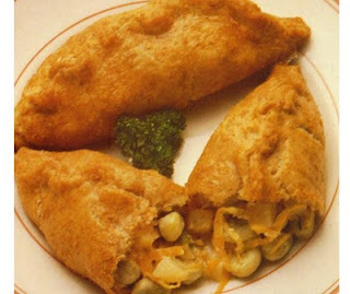 Receta de Cocina Empanadas de harina integral con verduras