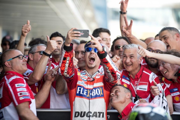 MotoGP 2017 : Komentar Lorenzo tentang podium pertamanya bersama Ducati di Jerez