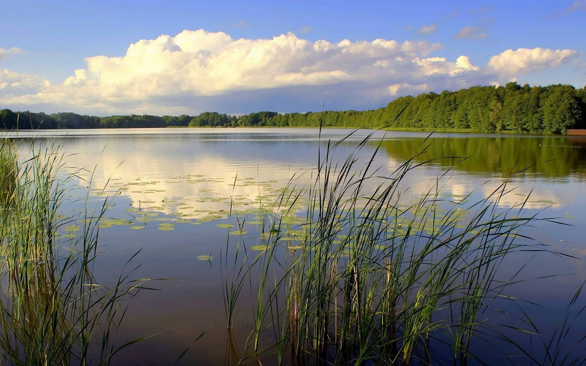 Beautiful Lake Widescreen HD Wallpaper 4