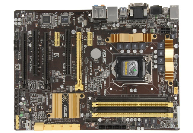 ASUS Z87-A Motherboard Full view