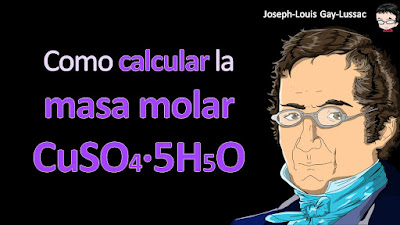 Como calcular la masa molar de CuSO4·5H2O a cuatro cifras significativas