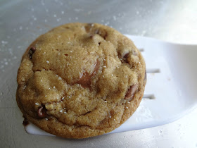 Nutella Stuffed, Brown Butter, Salted Chocolate Chip Cookies