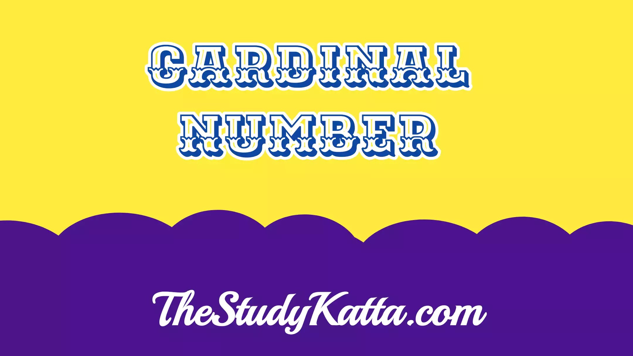 Cardinal Numbers | 1 to 100 Numbers in Words | Number Names Spelling in English