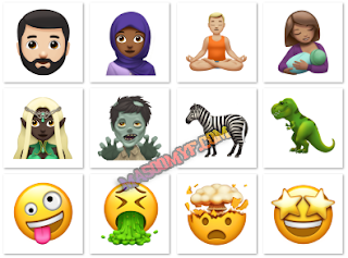 Apple iOS 11.1 New Emoji