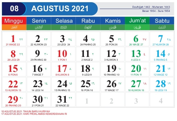 Download Template Kalender 2022  CDR PDF PSD JPG PNG 