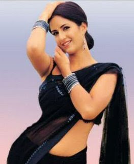 Katrina Kaif Hot in Saree