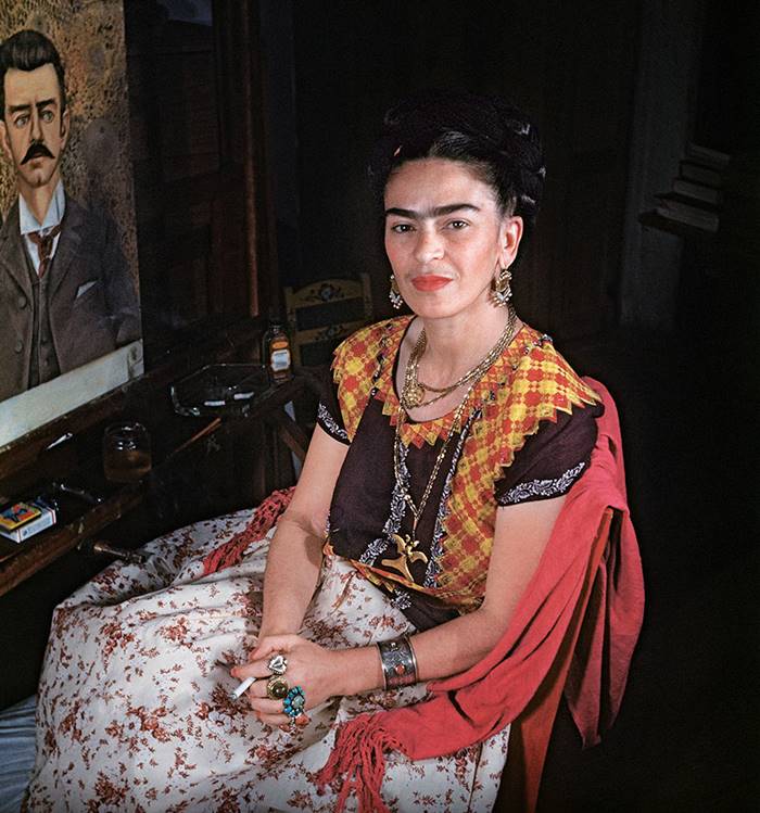 Color and Rare Photos of Frida Kahlo