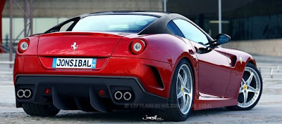 Supercar Ferrari 599 GTO 