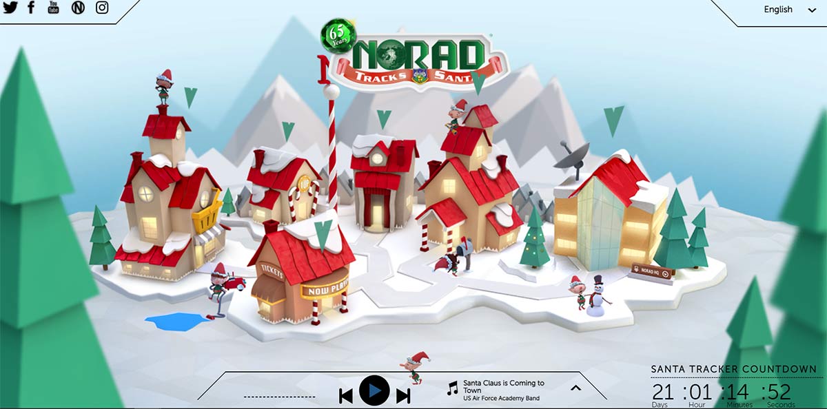 Nord-Santa-Government-Special-Christmas-Website