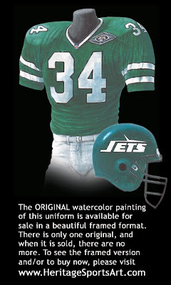 New York Jets 1993 uniform