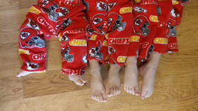 Chiefs pajama pants