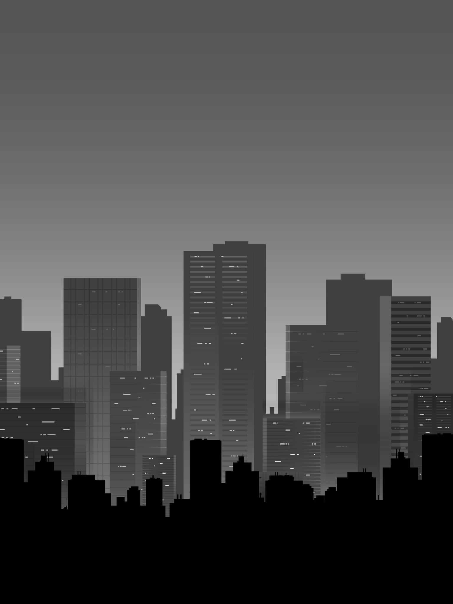 Ipad wallpapers - City Silhouette