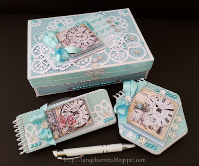 Mini álbuns scrapbook