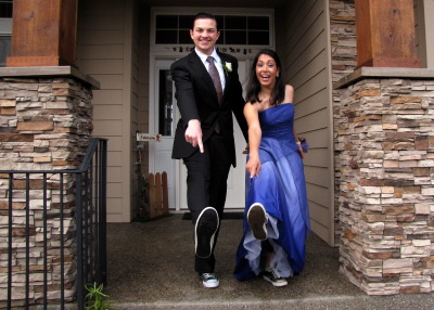 Simply Adorkable Converse  for prom  