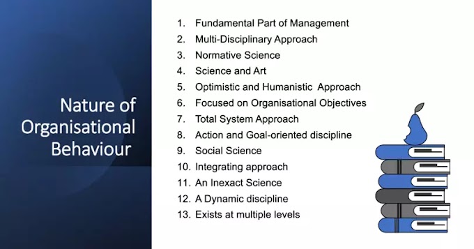  Nature, Characteristics, Features and Limitations of organisational behaviour OB 