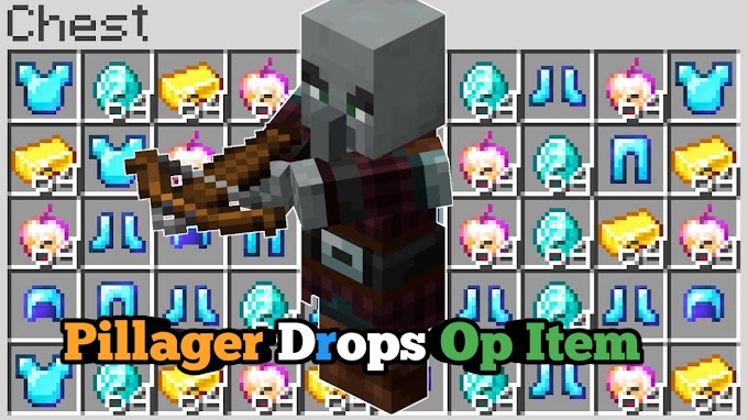 Pillager Drops Op Item For Mcpe