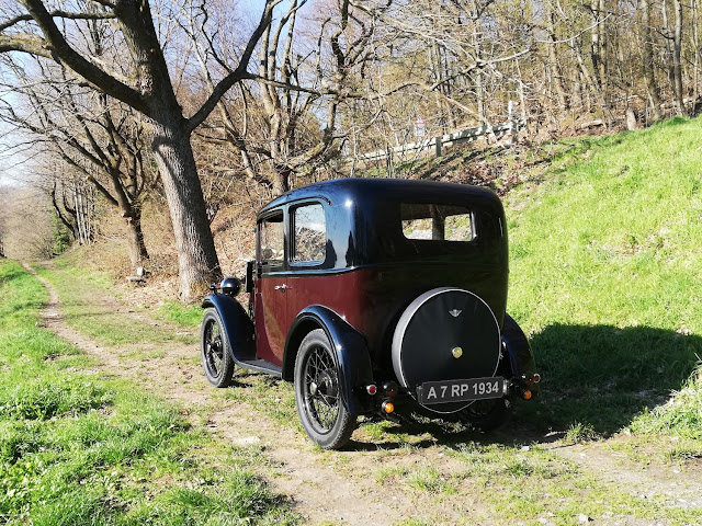 Austin Seven RP 1934 on tour in April 2023