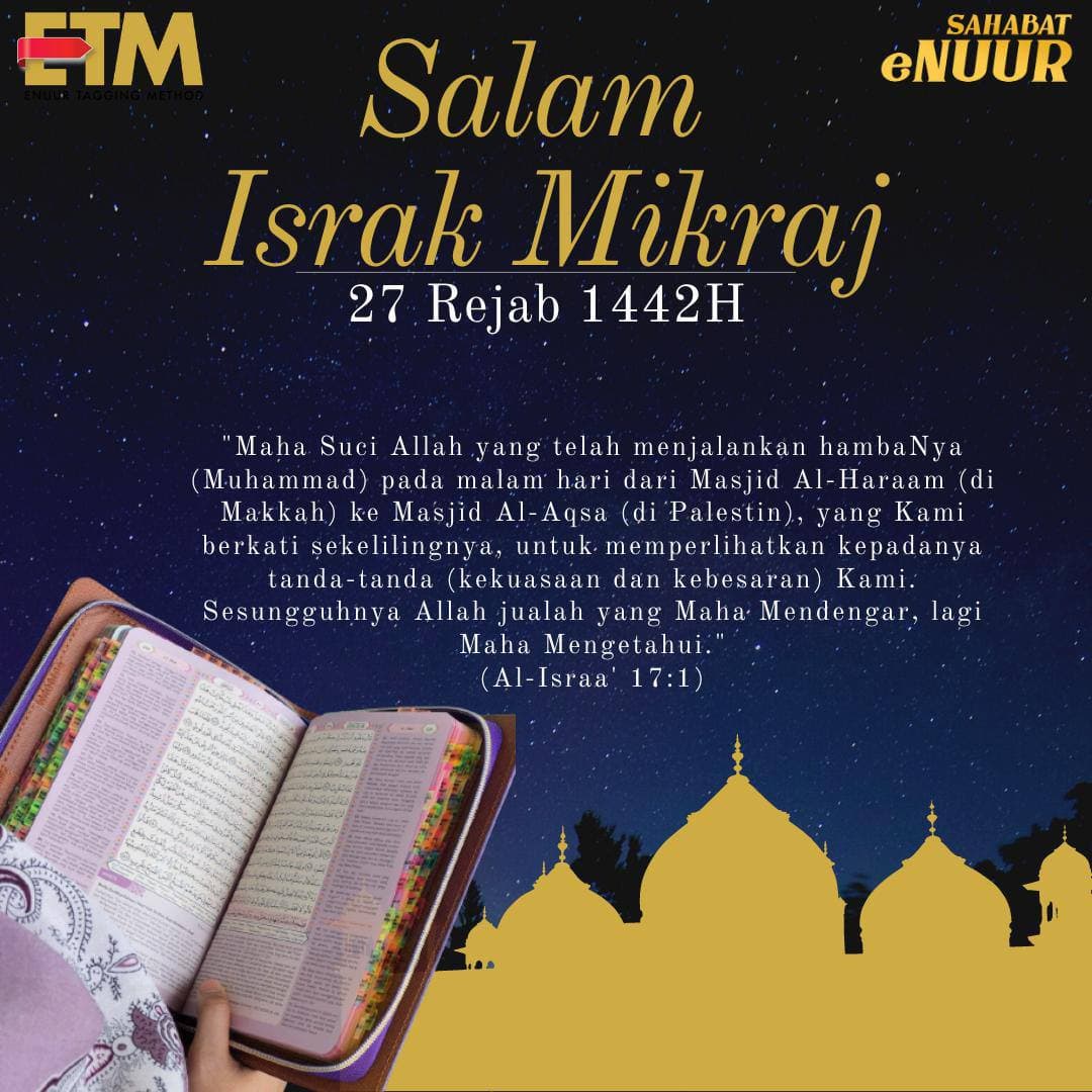 Salam Israk Mikraj 2021 Surirumah Internet Marketer Shopee Seller Ambassador Dealer Emas